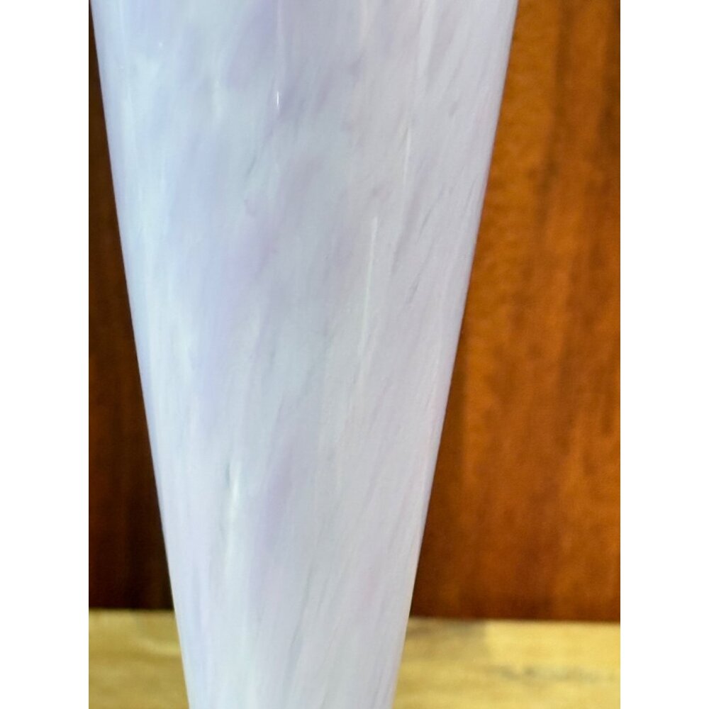 Vtg. Hand-Blown Unique Swirl Design Glass Union Station Type Retro Glass - Picture 4 of 9